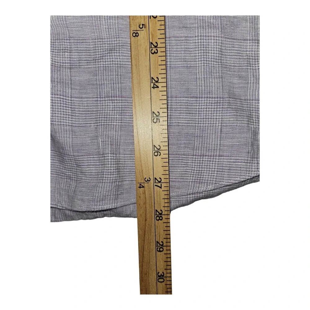 UNTUCKit Button Shirt Long Sleeve Men's XL Slim Fit 100% Linen Wrinkle Resistant - Picture 4 of 8